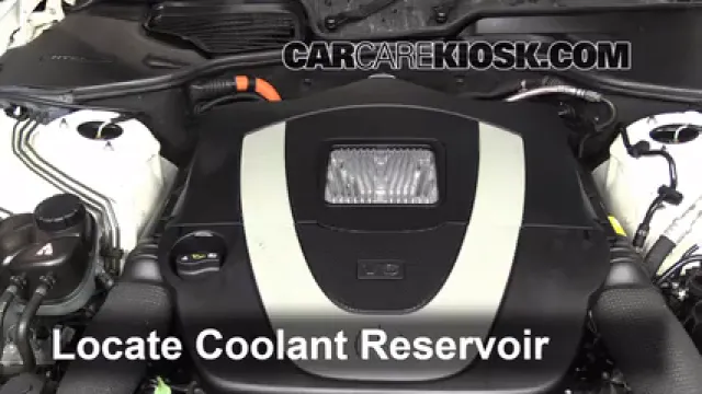 2010 Mercedes-Benz S400 Hybrid 3.5L V6 Refrigerante (anticongelante) Cambiar refrigerante